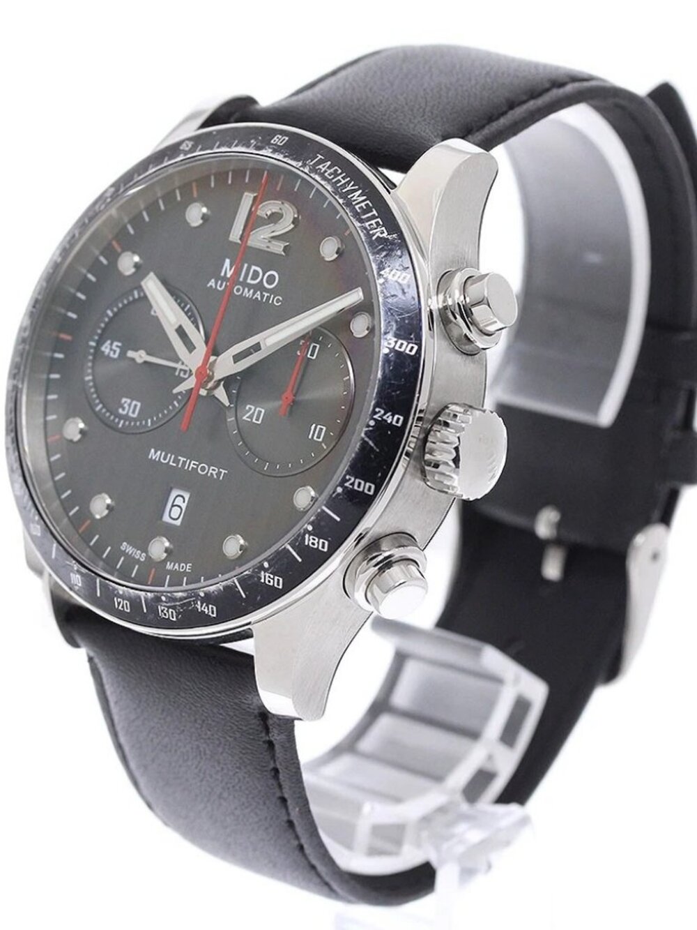 MIDO Multifort Chronograph M025627 Date gray Dial Automatic Men's Watch_970903
